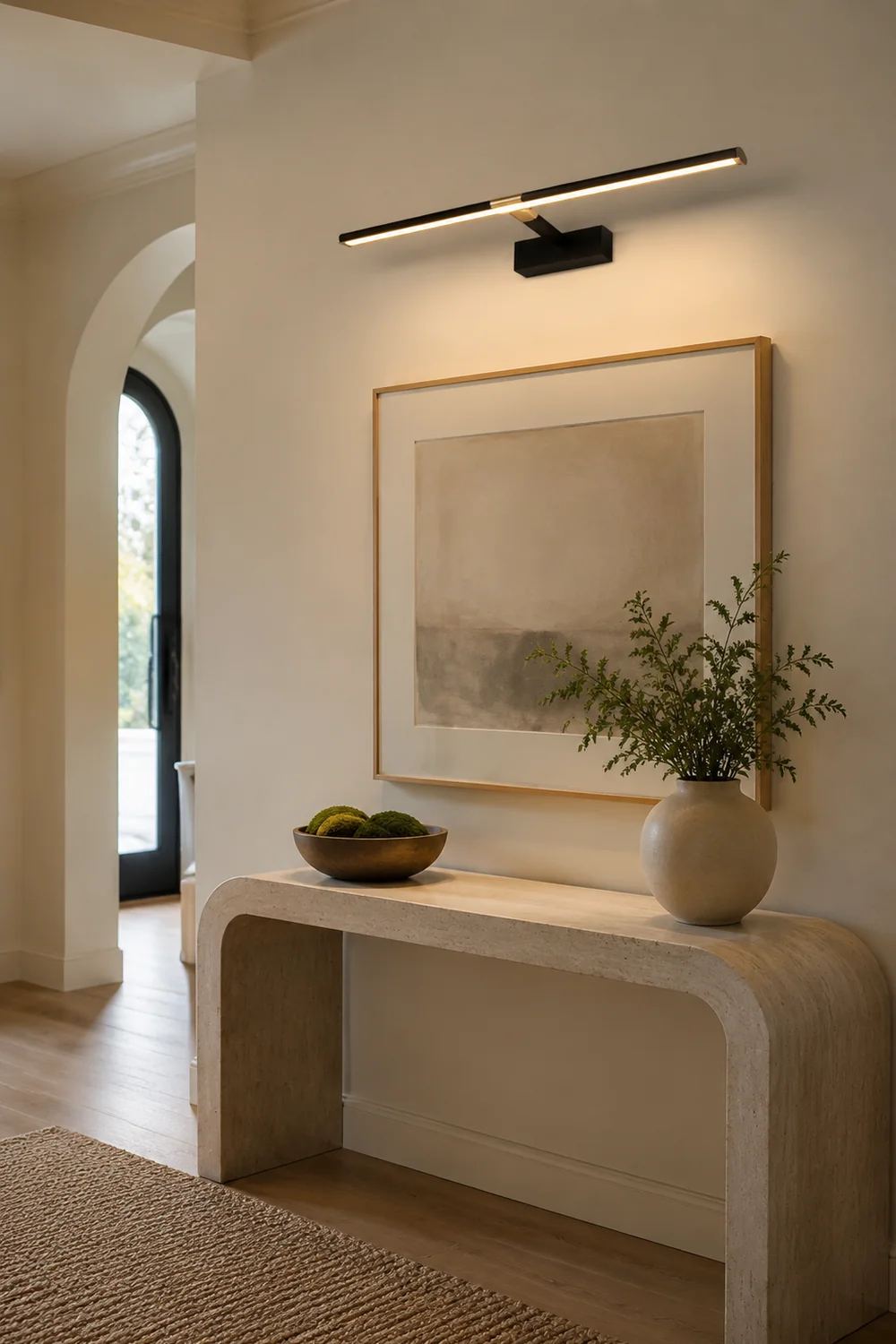 Edge Linear Mirror Front Vanity Wandleuchte, 3 Farben, 40/50/60/70CM Lang - Lumpaz