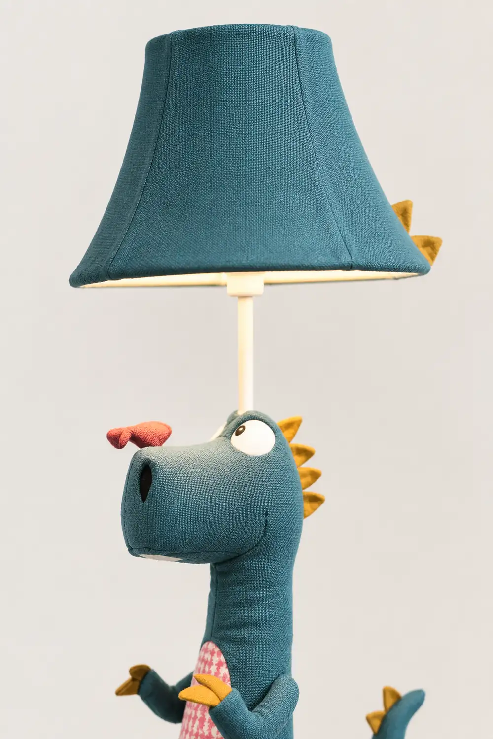 Minori Stehleuchte in Blaue Dinosaurier-Form, Metall, 130CM Lang - Lumpaz