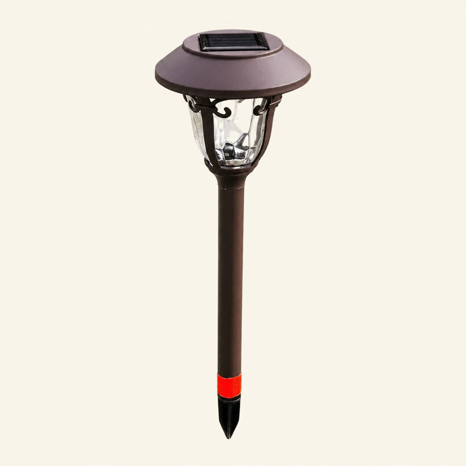 Pena Außen-Wegeleuchte  Abgeschrägt Glas Klar, 32CM lang - Lumpaz