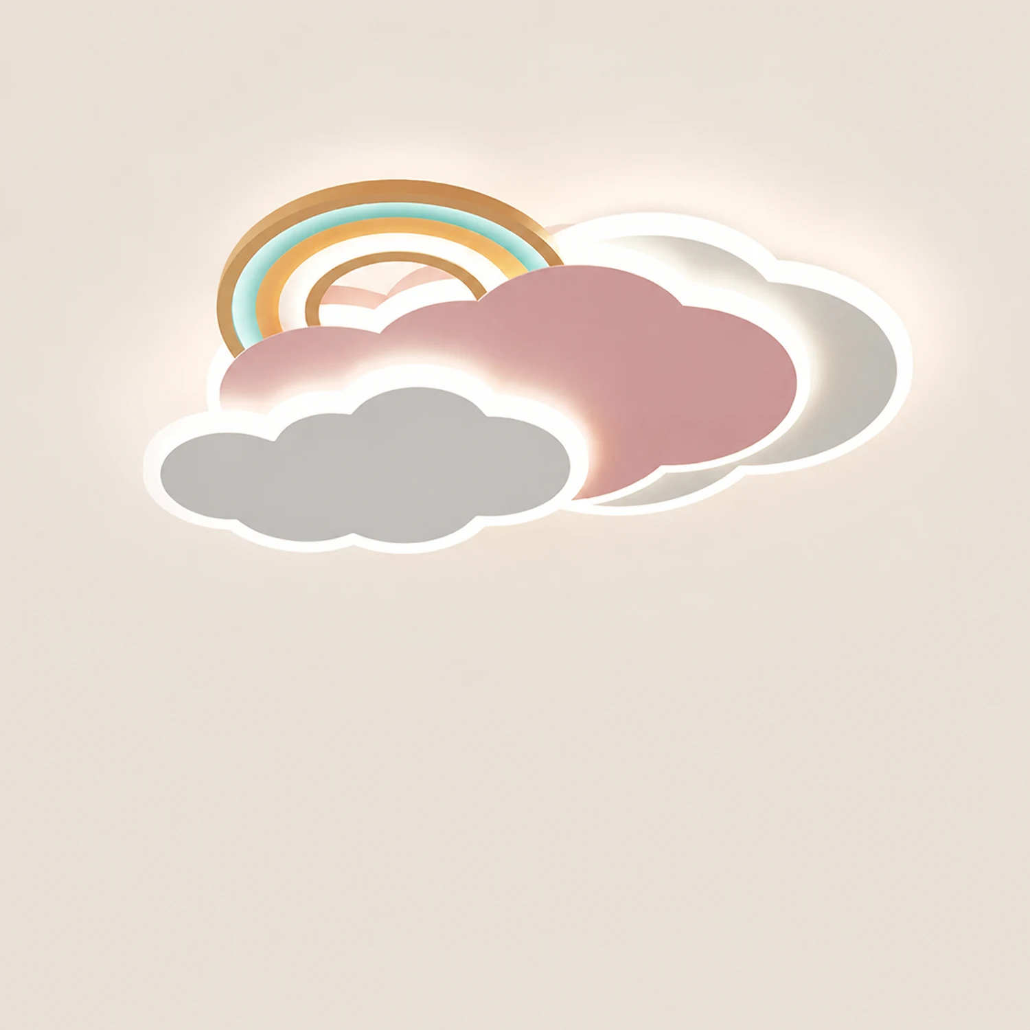Minori Deckenleuchte Wolkenförmig, 51CM Lang - Lumpaz