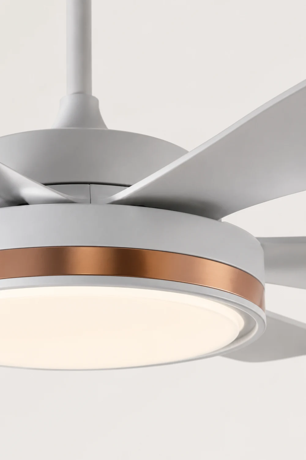 Haydn 6-Blatt-Deckenventilator mit Beleuchtung, 4 Farben, ∅130CM - Lumpaz