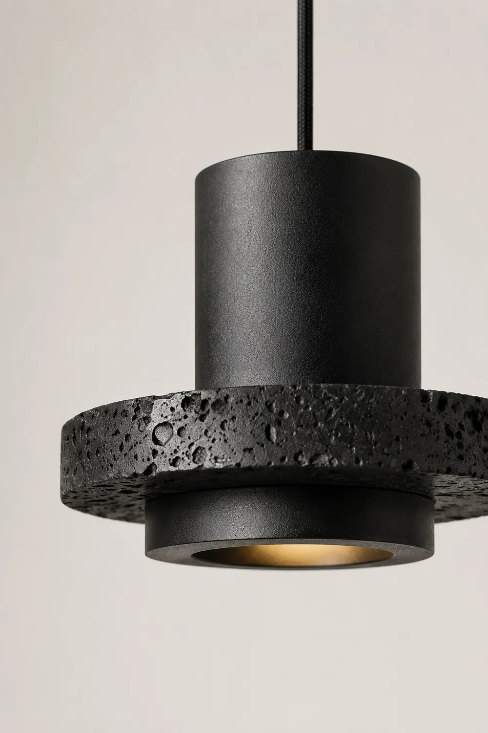 Zaid Pendelleuchte Schwarz, ∅18CM/28CM/33CM - Lumpaz