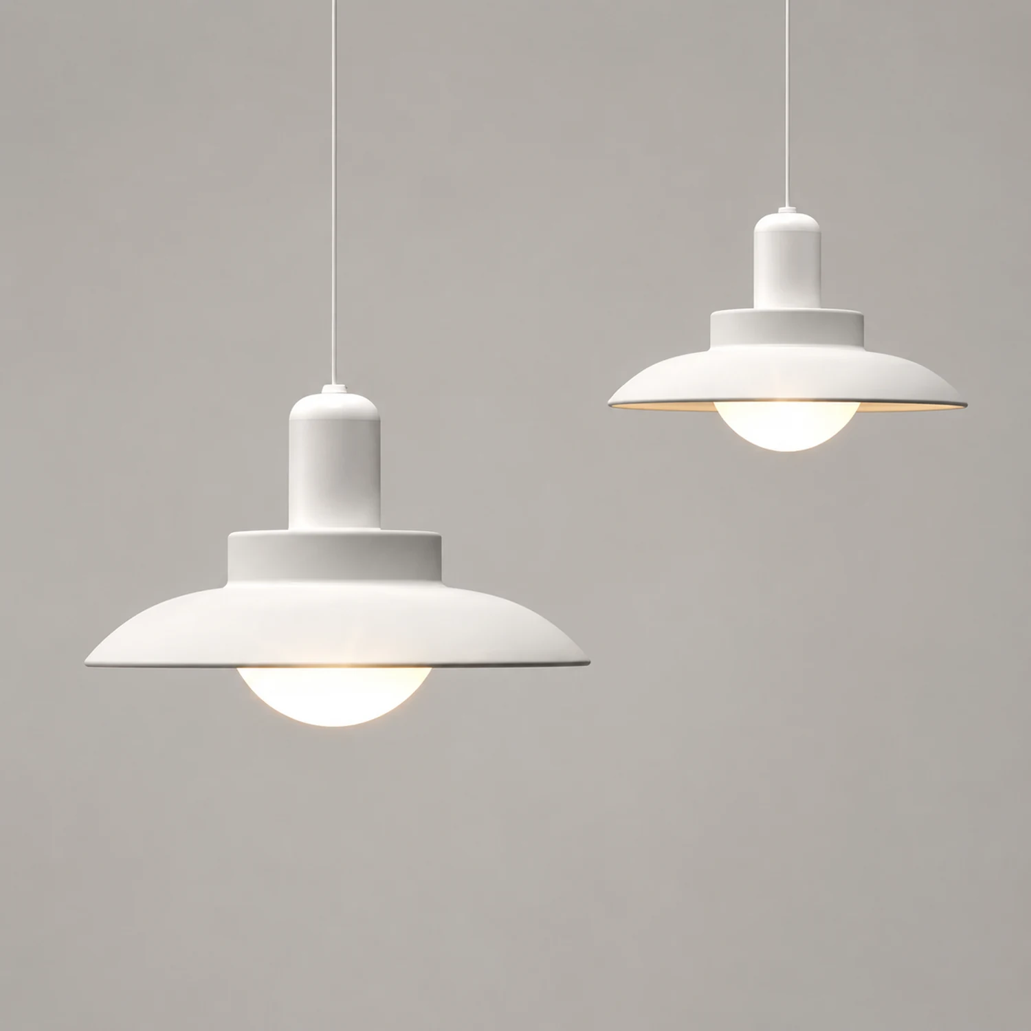 Carins Außenpendelleuchte, 2 Farben, ∅20/39/45CM - Lumpaz