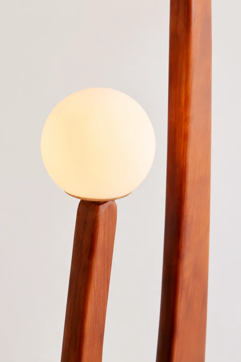 Avi Stehleuchte, Holz & Glas, 2-flammig - Lumpaz