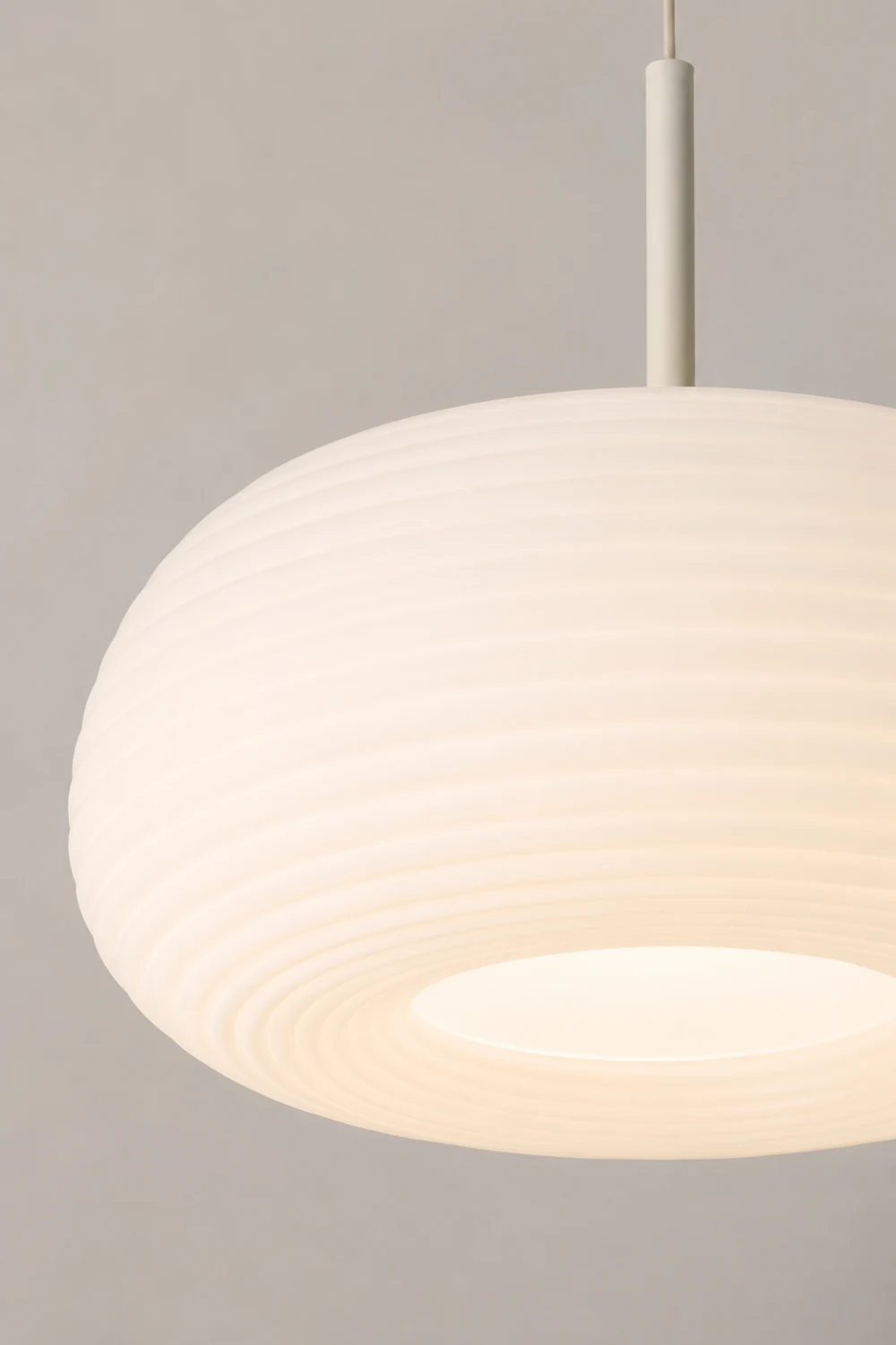 Morandi Pendelleuchte Weiß，Trommelförmig, ∅20CM/35CM/50CM - Lumpaz