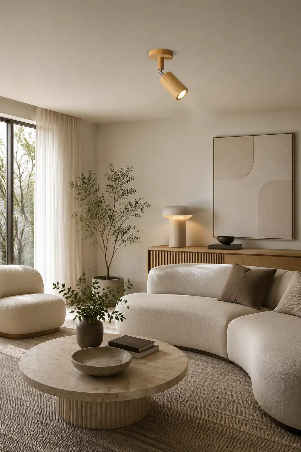 Ozawa Deckenstrahler Einstellbar, 3 Farben - Lumpaz
