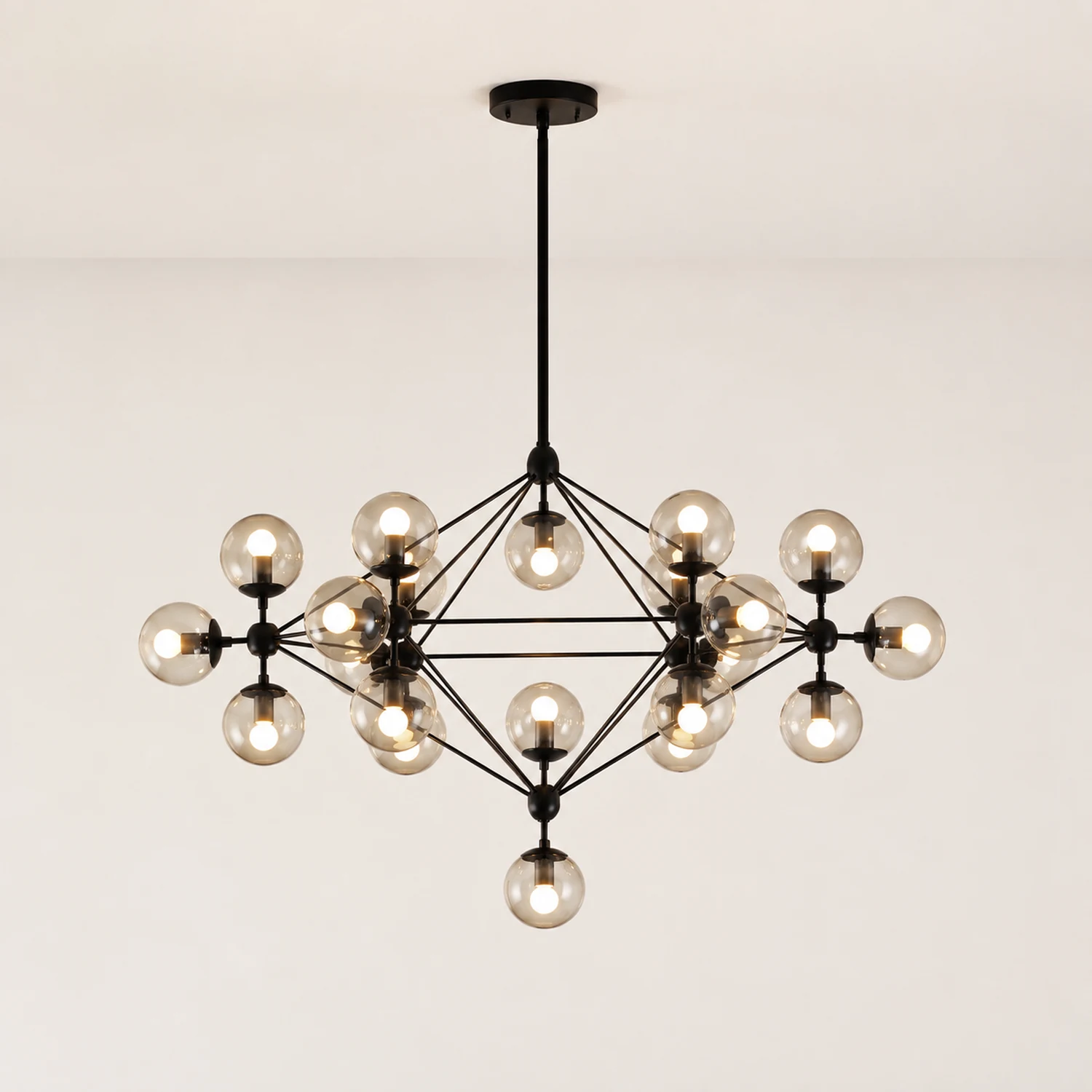 Valentina Kronleuchter Linear,4/10/15/21-flammig - Lumpaz