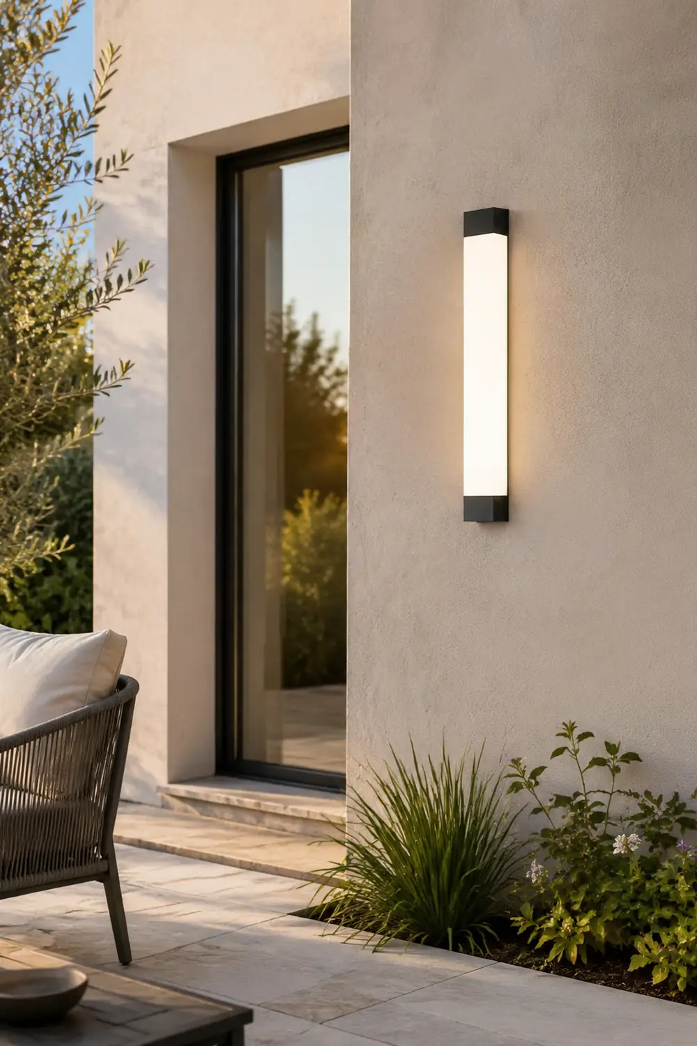 Orr Lineare Wandleuchte, Außen, 45/60/90CM Lang - Lumpaz
