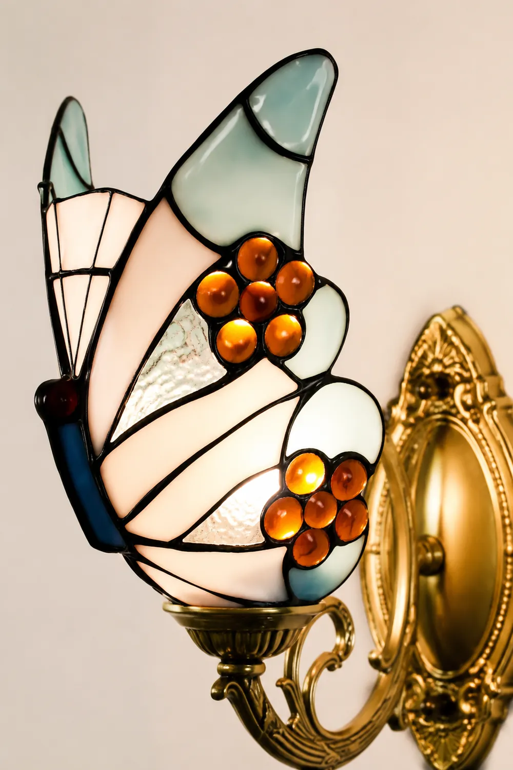 Kady Schmetterling Wandleuchte, 1/2/3-flammig, 4 Farben - Lumpaz