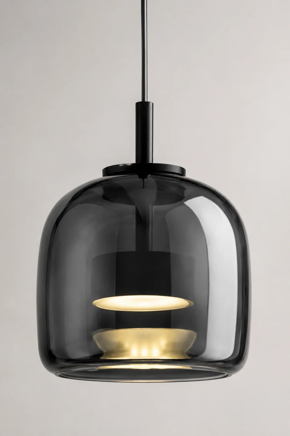 Hailie Pendelleuchte Schwarz, ∅15CM/23CM/25CM - Lumpaz