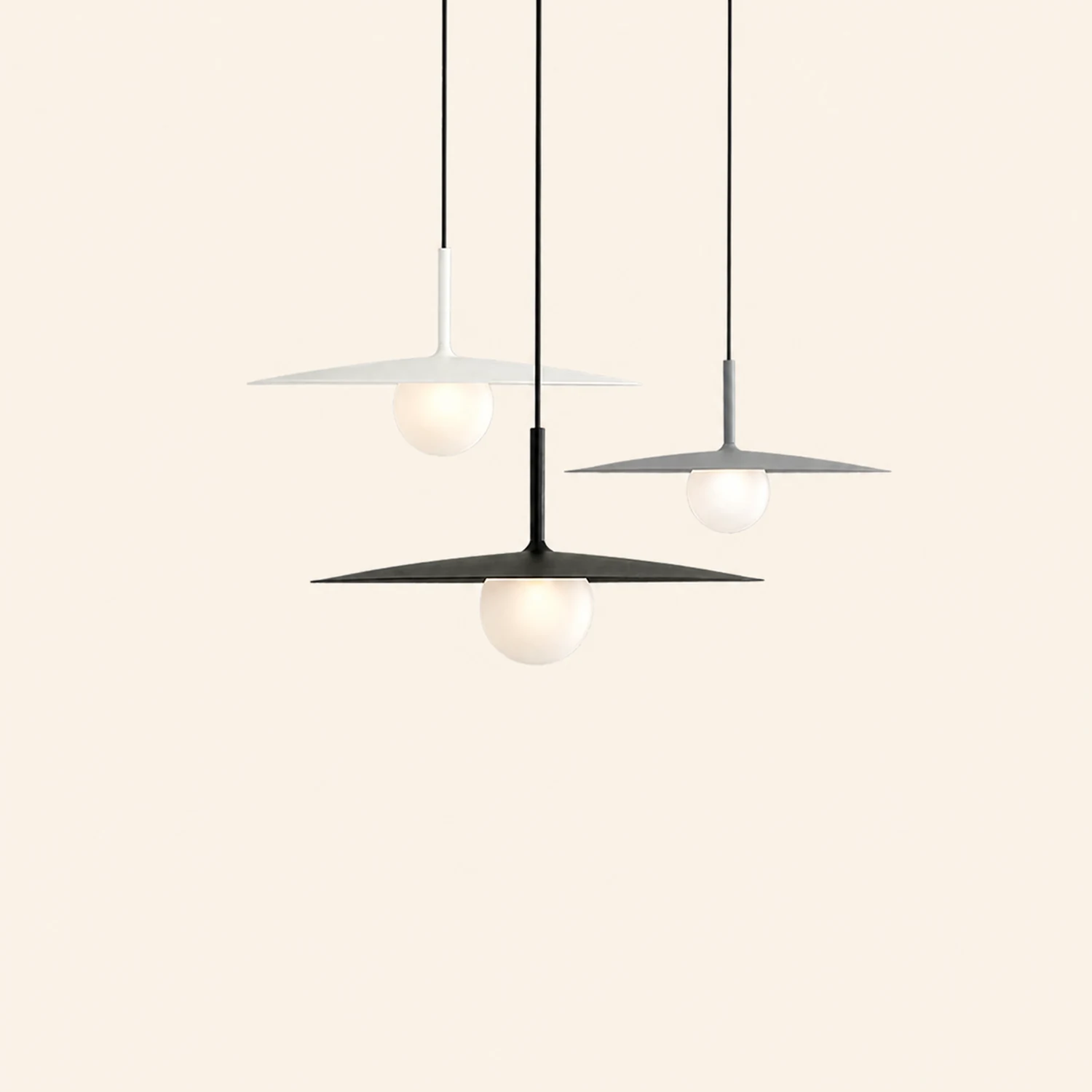 Carins Pendelleuchte, 3 Farben, ∅41CM - Lumpaz