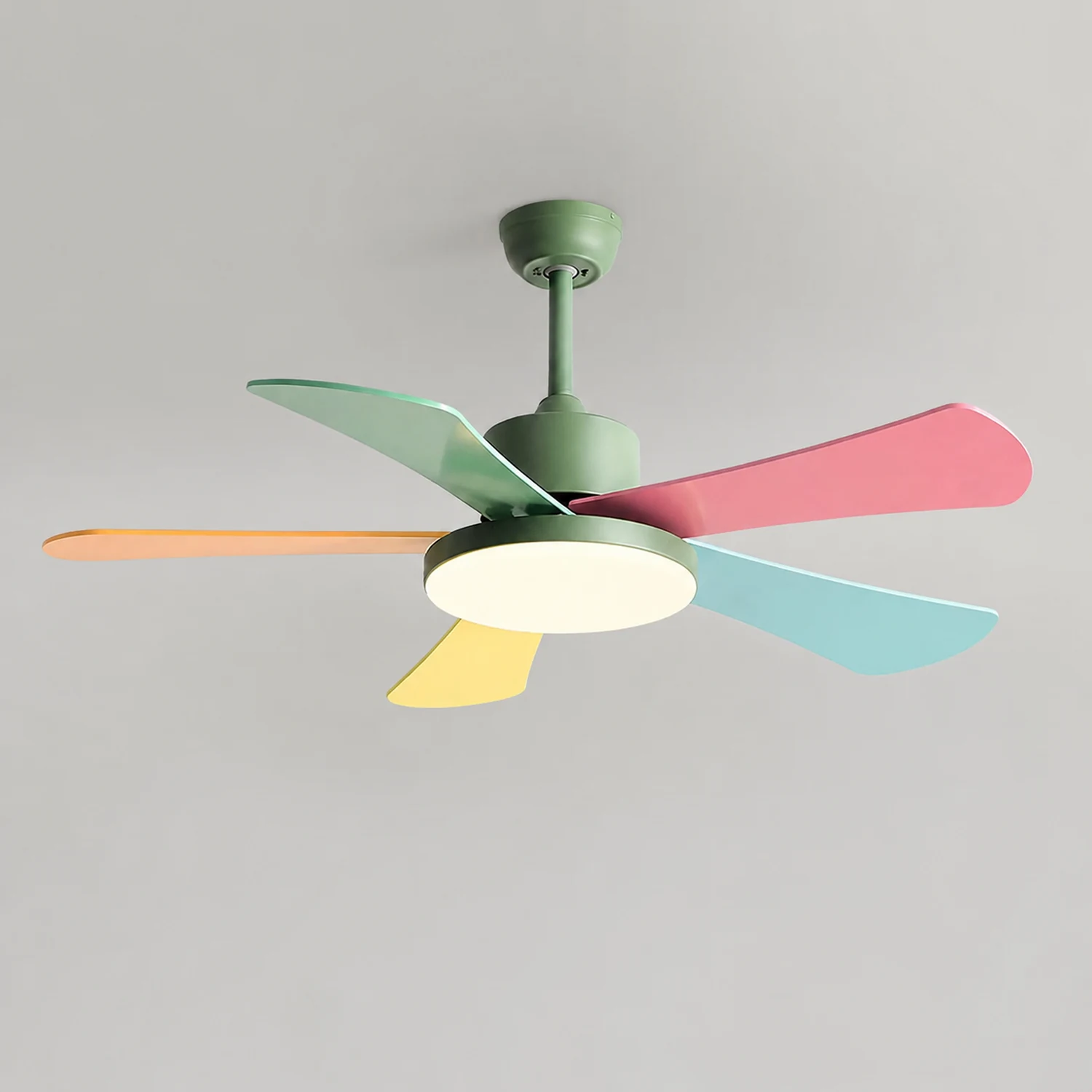 Morandi Bunte Deckenventilator mit Beleuchtung, ∅105CM - Lumpaz