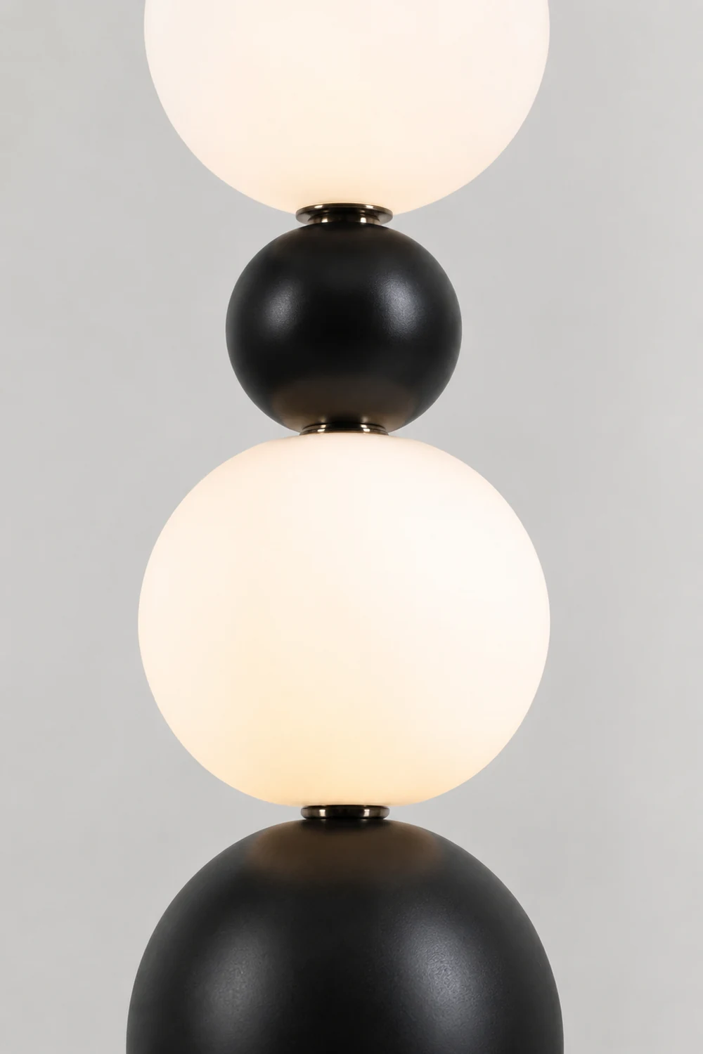 Valentina Schwarz & Weiß Stehleuchte, ∅30/36CM Lang - Lumpaz
