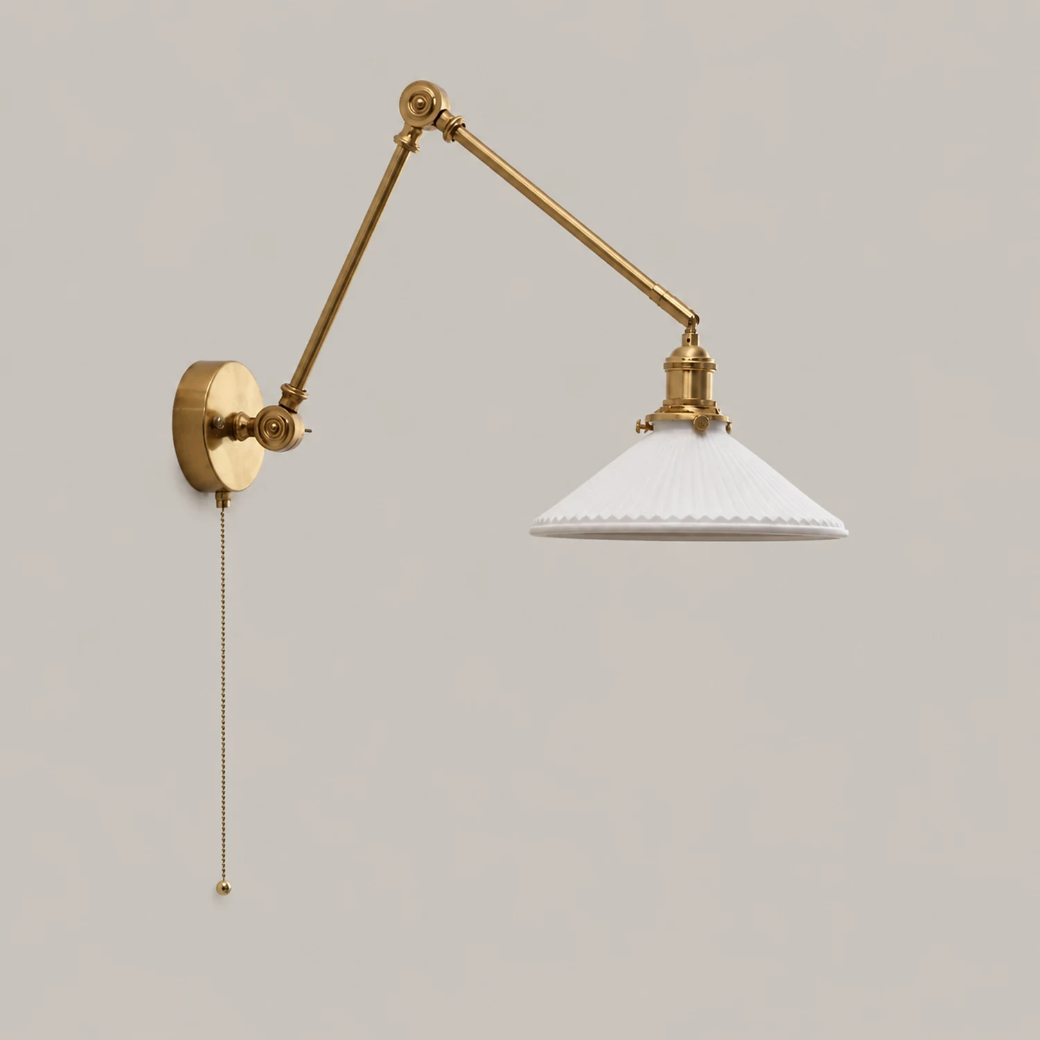 Carins Verstellbare Wandleuchte, Keramik & Metall, 4 Stil - Lumpaz
