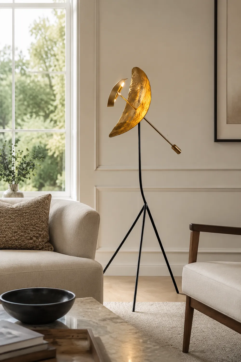 Salgado Stativ Reflektion Stehlampe - Lumpaz
