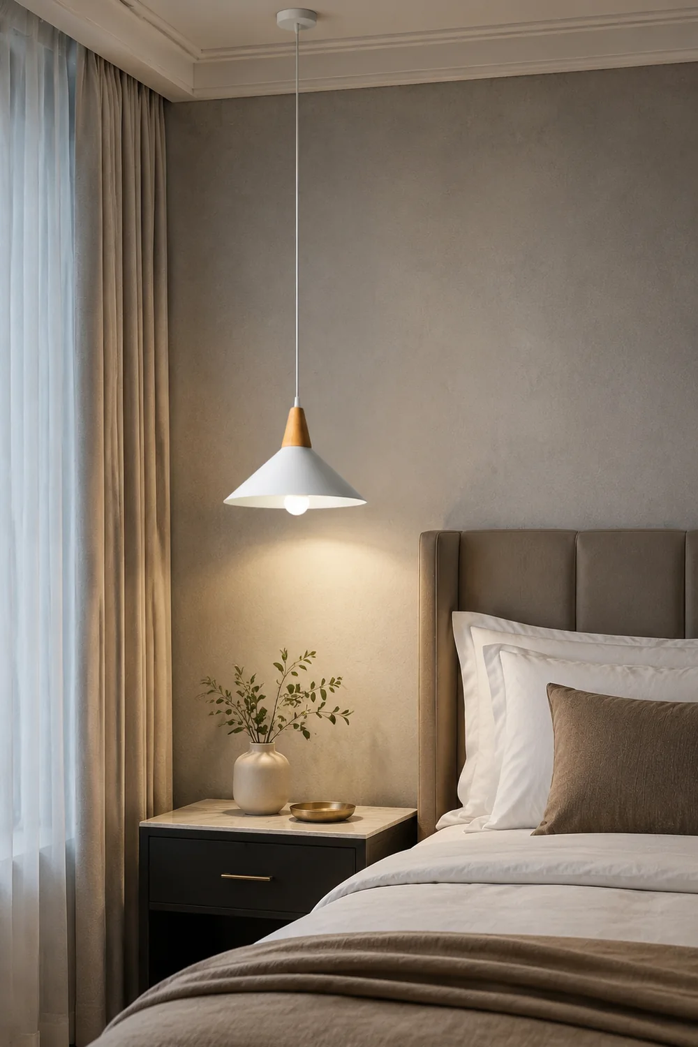 Morandi Pendelleuchte Weiß, 1/2/3-flammig - Lumpaz