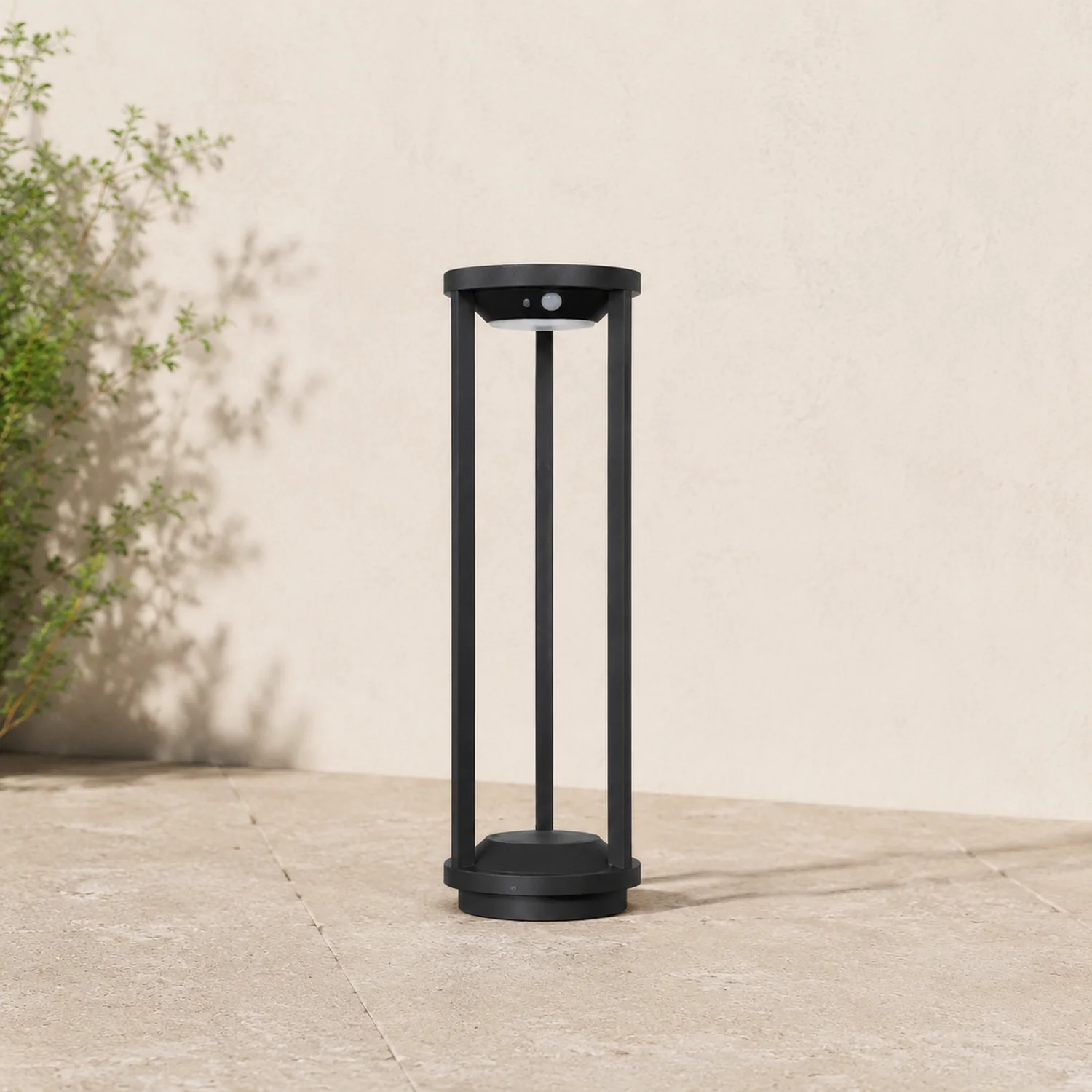 Pena Außen-Wegeleuchte Zylindrisch Solarenergie, 50CM lang - Lumpaz
