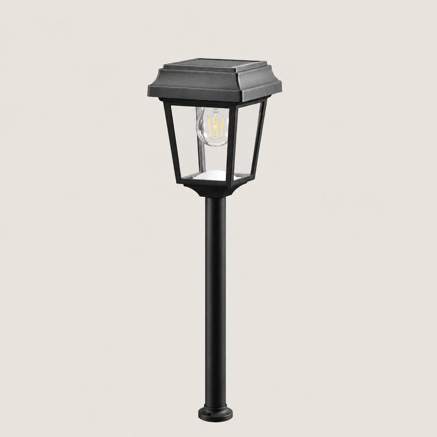 Pena Außen-Wegeleuchte Trapez Solarenergie, 42CM lang - Lumpaz
