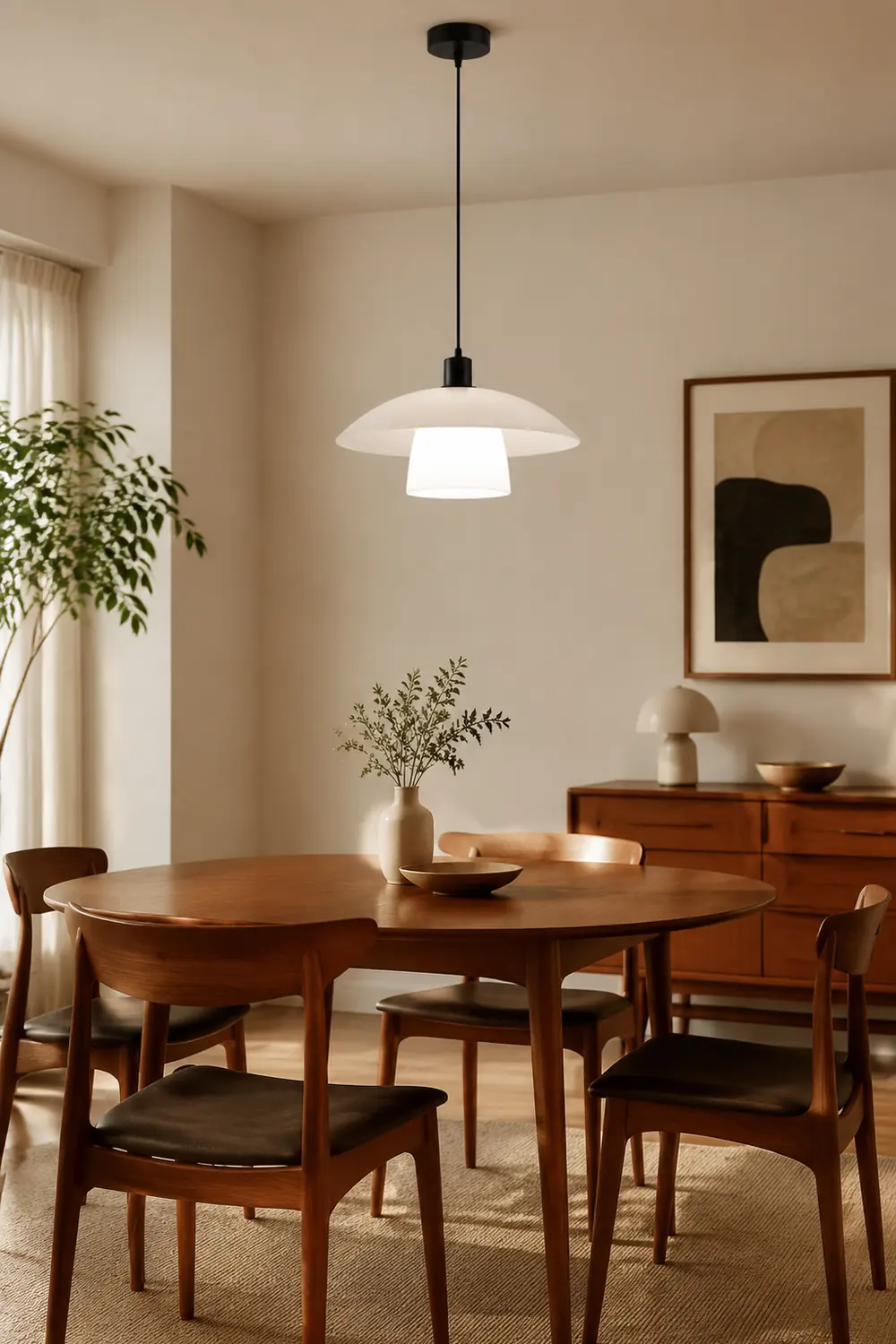 Carins Pendelleuchte Weiß, ∅30CM/40CM - Lumpaz