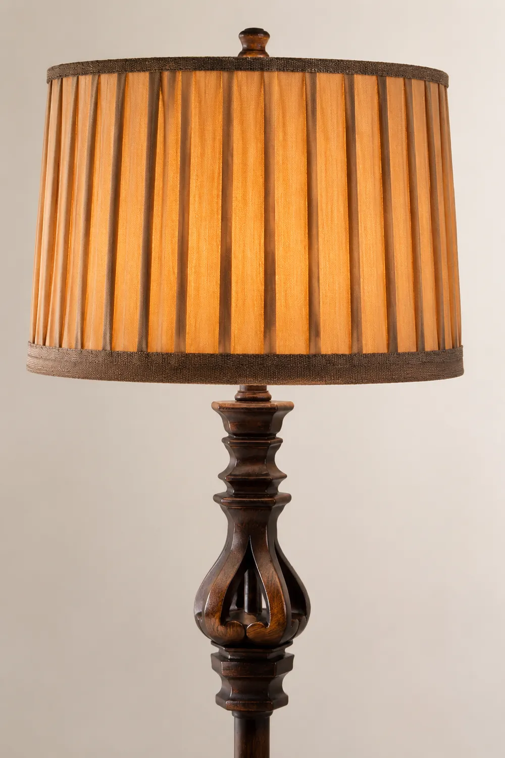 Alessio Braune Stehlampe, Harz, 150CM Lang - Lumpaz