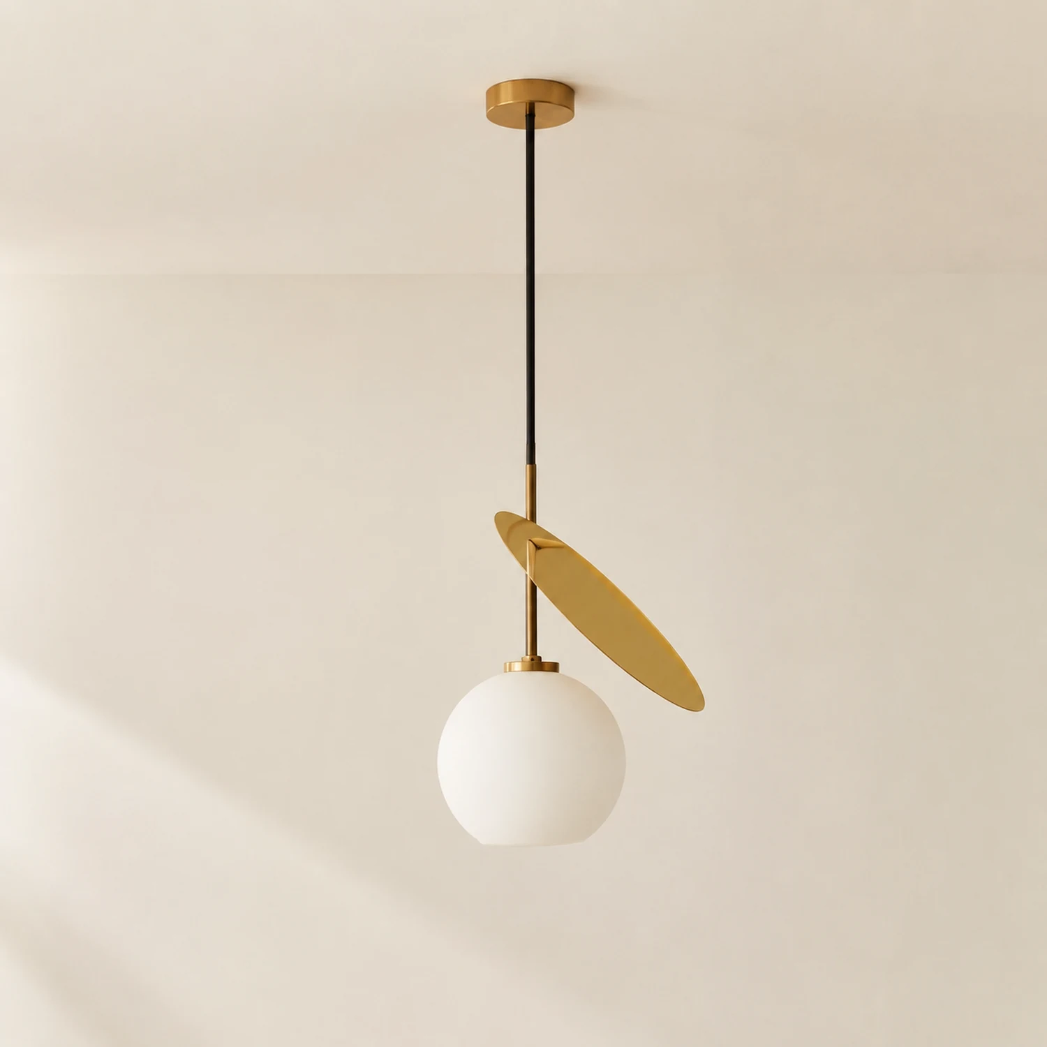 Valentina Kirsche Pendelleuchte, Metall & Glas, 3 Farben, ∅25/50CM - Lumpaz