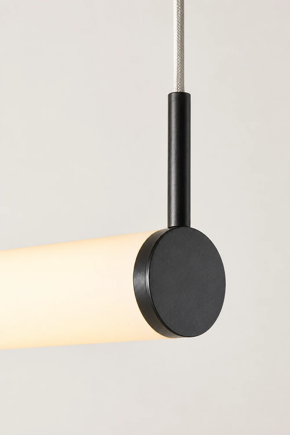 Edge Außenpendelleuchte Schwarz & Weiß, 126CM Lang - Lumpaz
