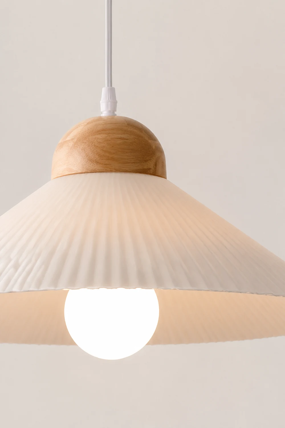 Ozaw Pendelleuchte Plissiert, ∅44CM - Lumpaz