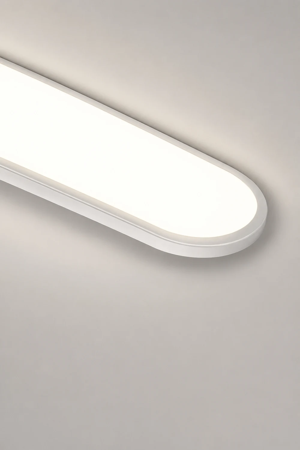 Edge Deckenleuchte Oval，2 Farben, 41CM/60CM/80CM Lang - Lumpaz