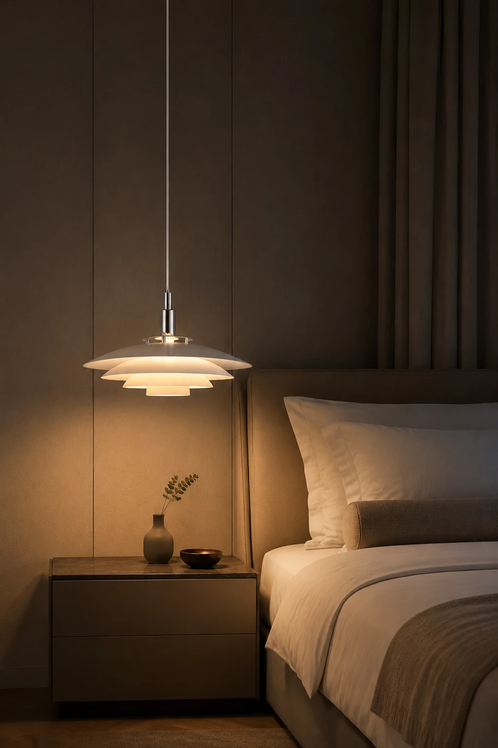 Morandi Pendelleuchte, 2 Farben, ∅38CM - Lumpaz