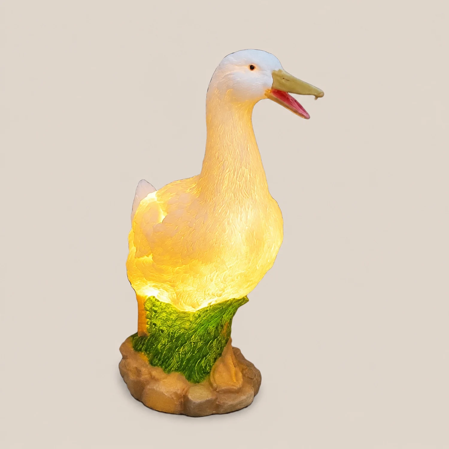 Minori Gartendekoration Gansform, Solar, 3 Stile - Lumpaz