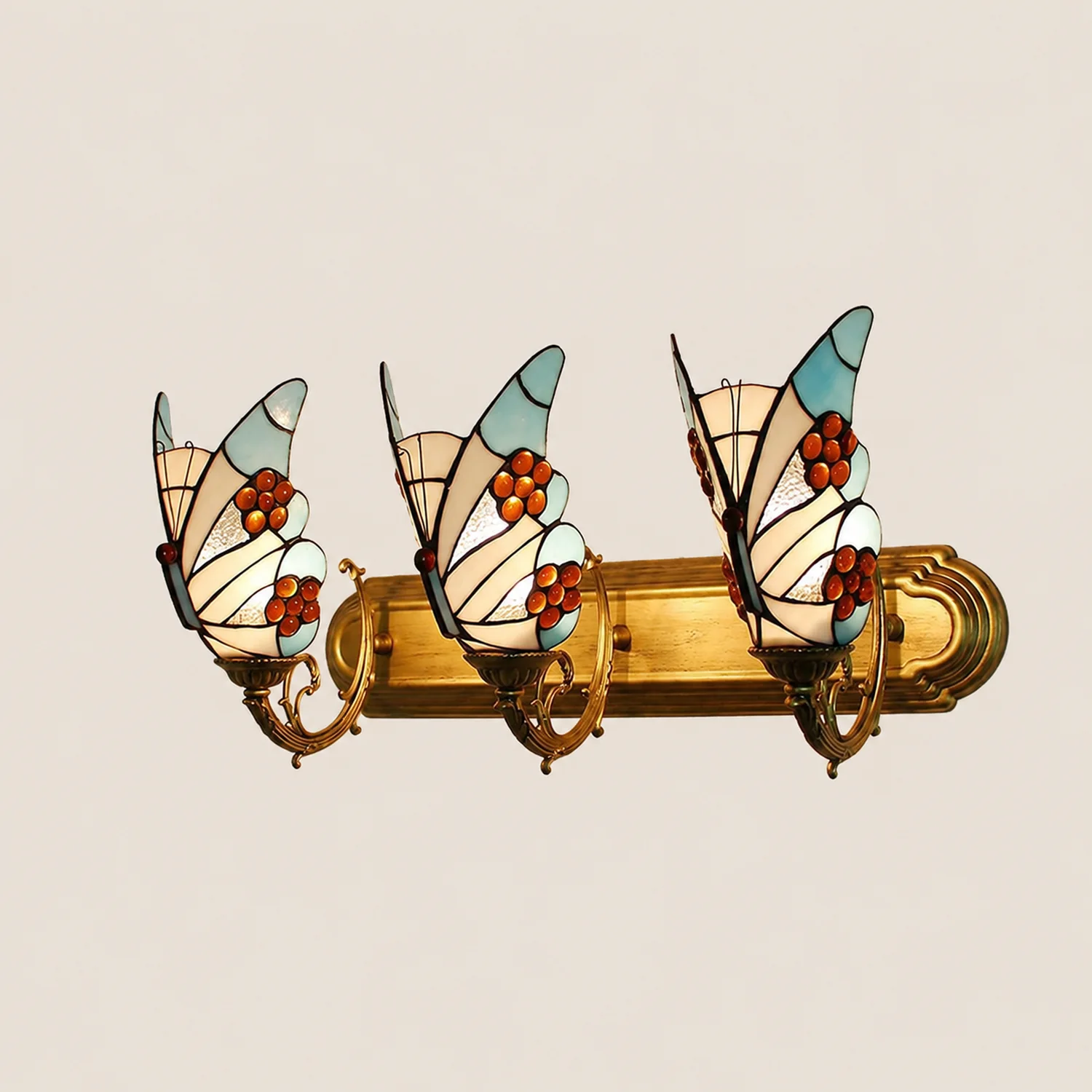 Kady Schmetterling Wandleuchte, 1/2/3-flammig, 4 Farben - Lumpaz