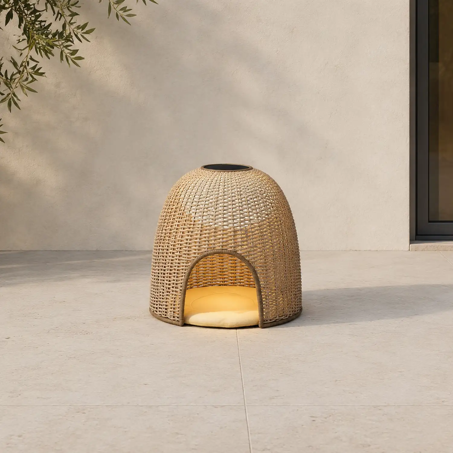 Ritta Außenstehleuchte /mit Tisch, Solar, 40/47CM Lang - Lumpaz