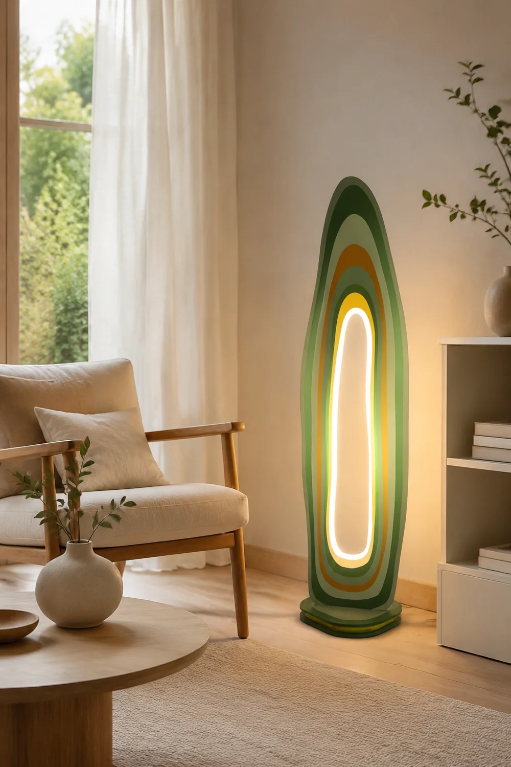 Salgado Landschaft Mehrfarbige Stehlampe - Lumpaz