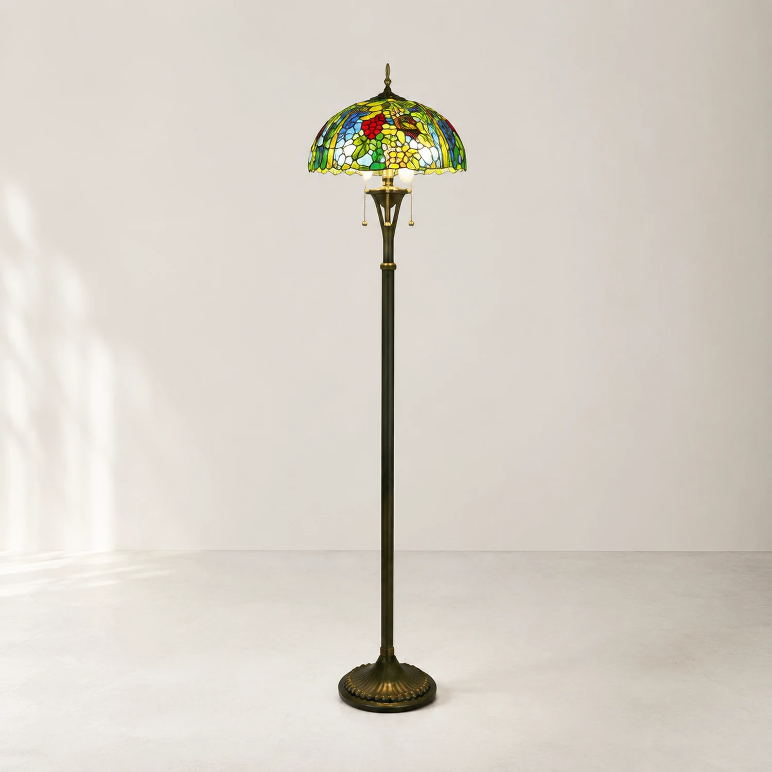 Alessio Trauben Stehlampe, Metall, 165CM Lang - Lumpaz