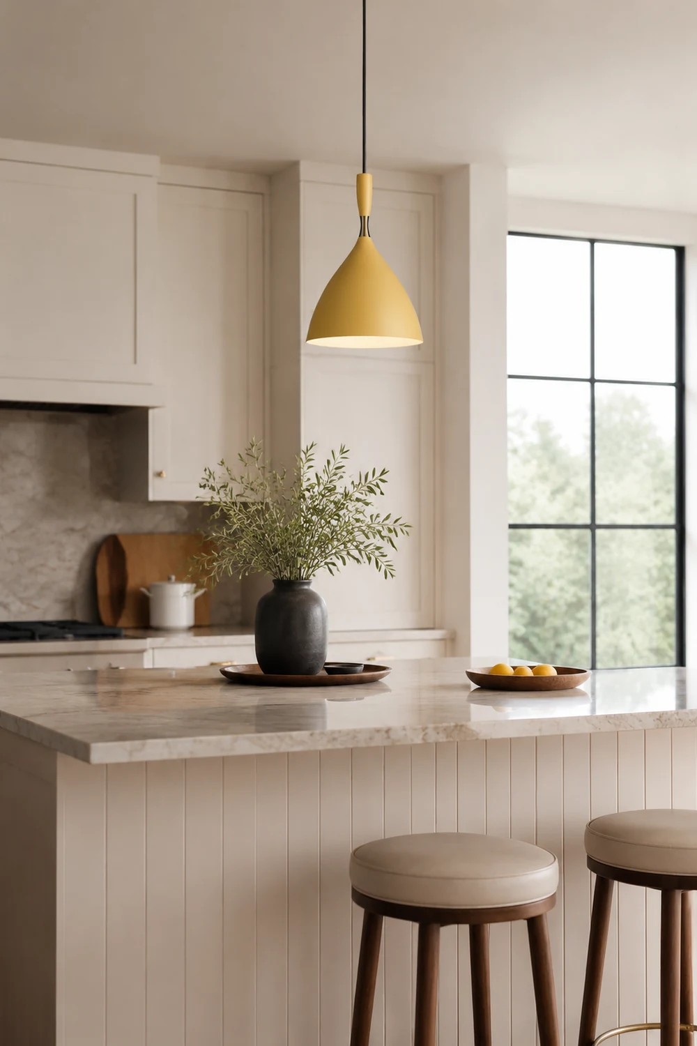 Morandi Pendellampe, 5 Farben, H 24.5CM - Lumpaz