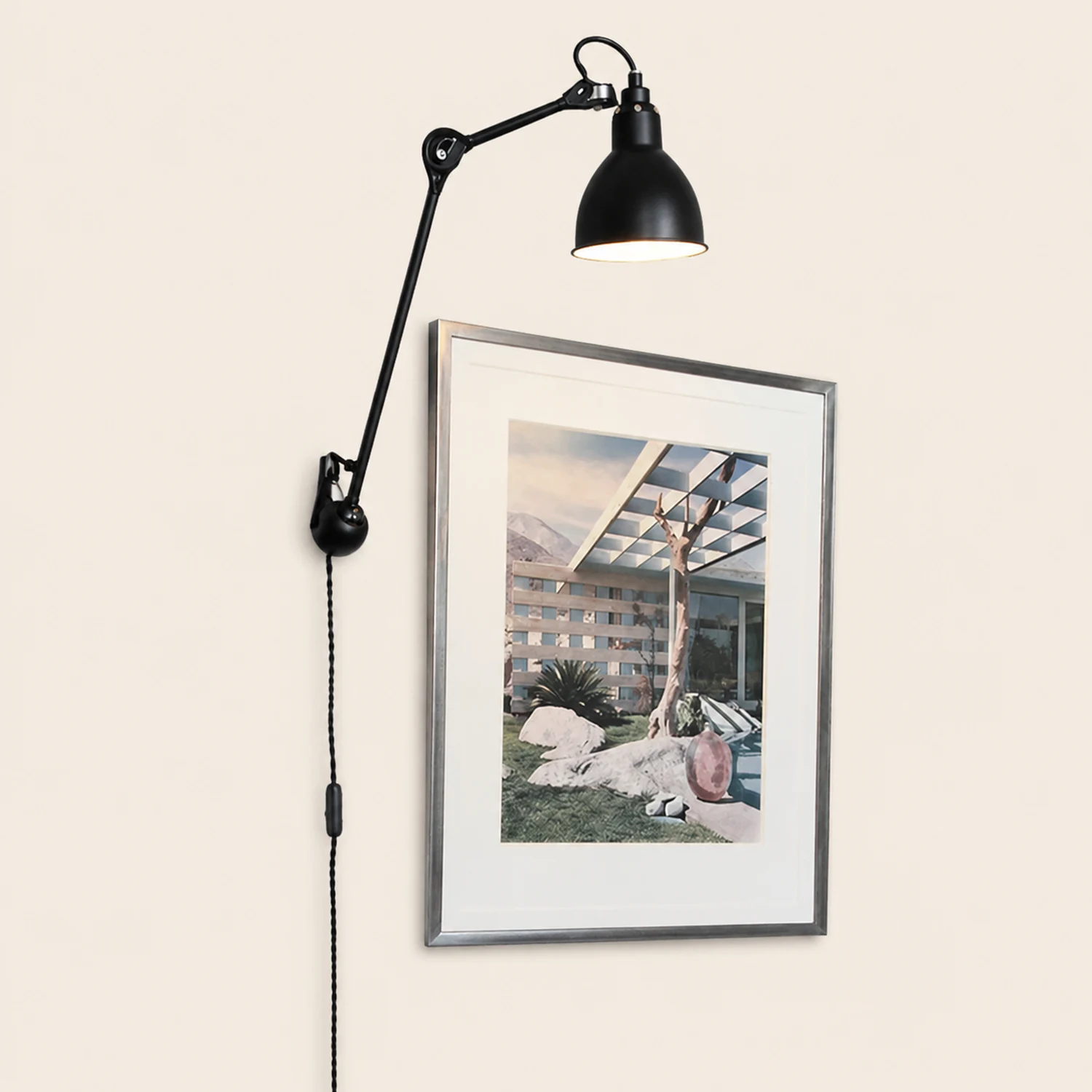Brady Verstellbare Wandleuchte, Metall, 5 Farben - Lumpaz