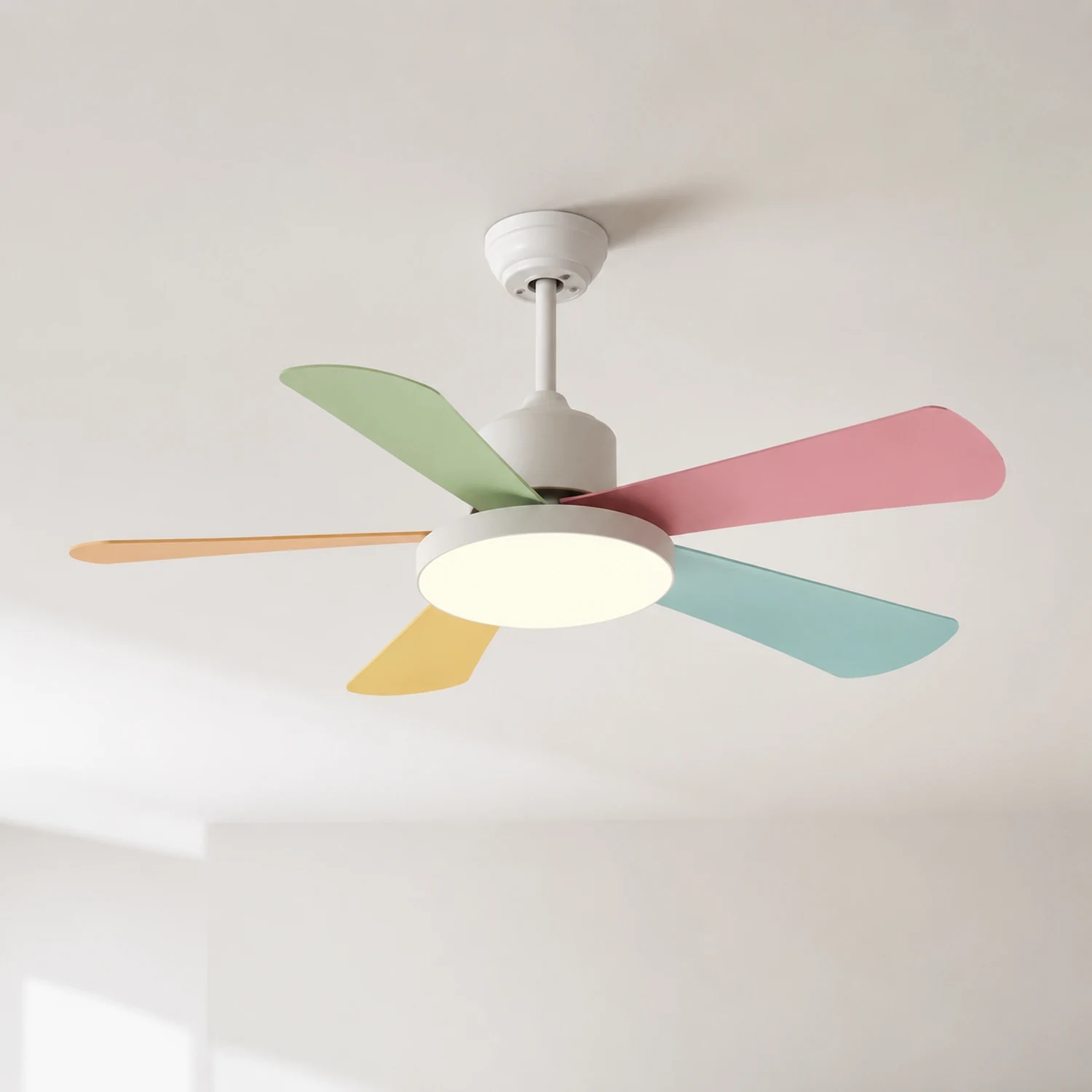 Morandi Bunte Deckenventilator mit Beleuchtung, ∅105CM - Lumpaz