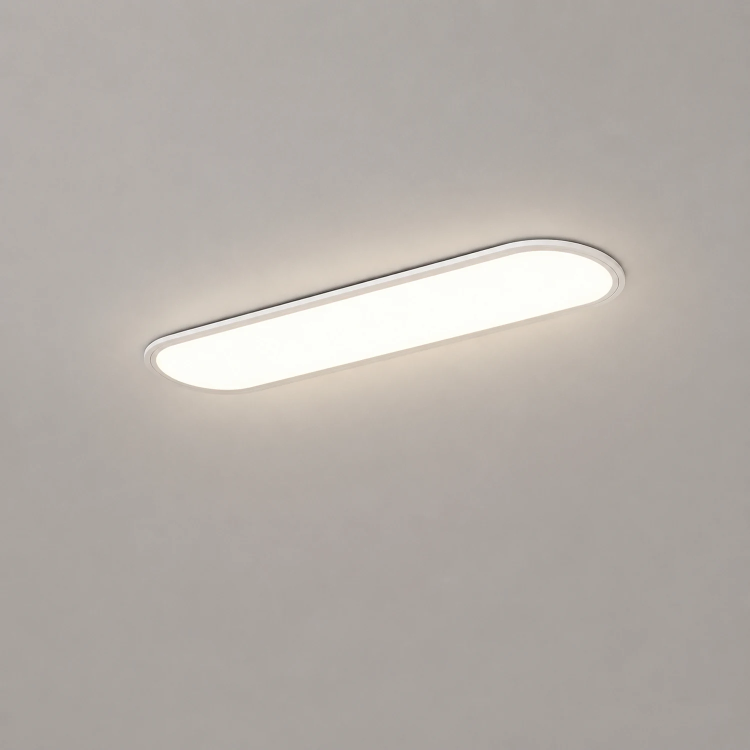 Edge Deckenleuchte Oval，2 Farben, 41CM/60CM/80CM Lang - Lumpaz
