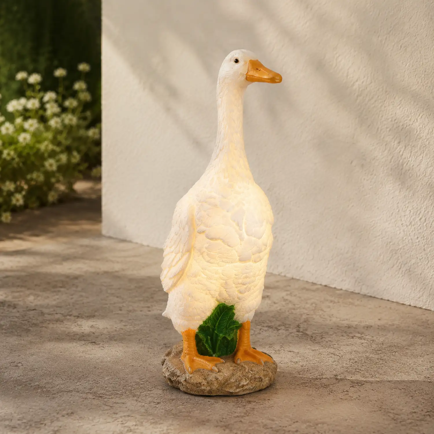 Minori Gartendekoration Gansform, Solar, 3 Stile - Lumpaz