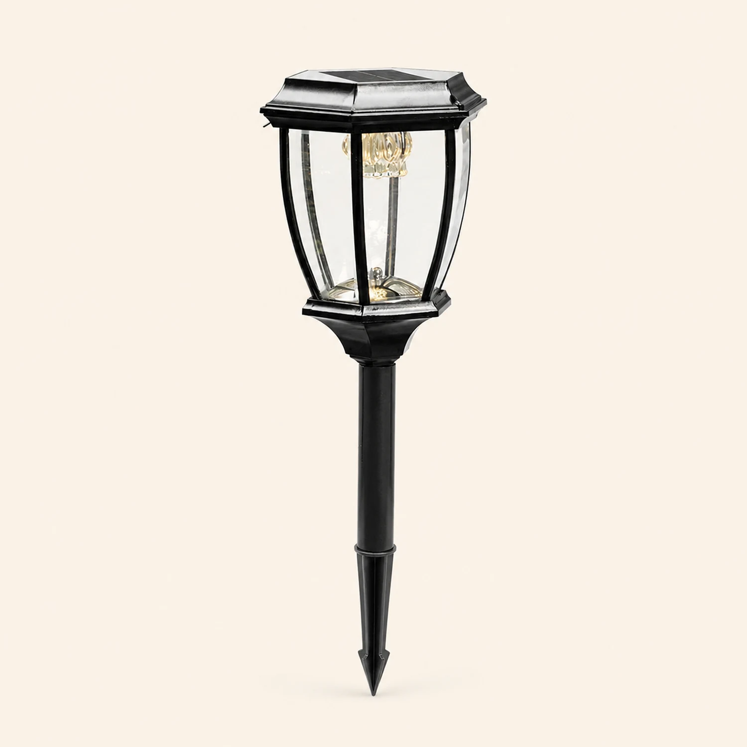 Pena Außen-Pollerleuchte Solarenergie, 2 Farben, 84CM lang - Lumpaz