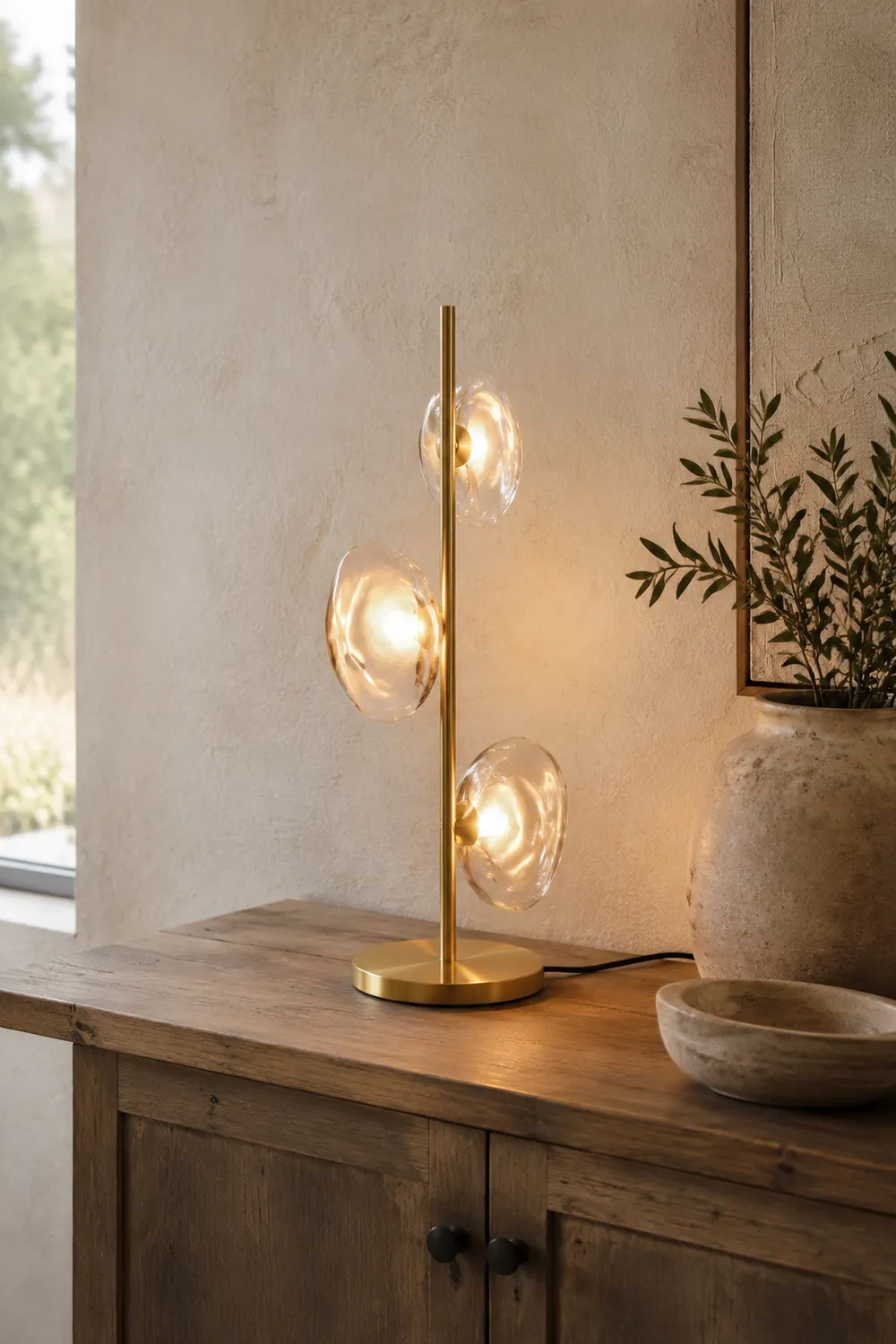 Byres Tischlampe, 4 Farben - Lumpaz