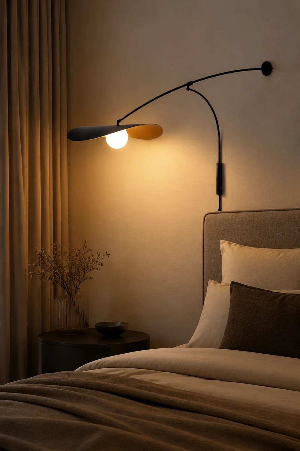 Carins Bogen-Wandleuchte, 130CM Lang - Lumpaz