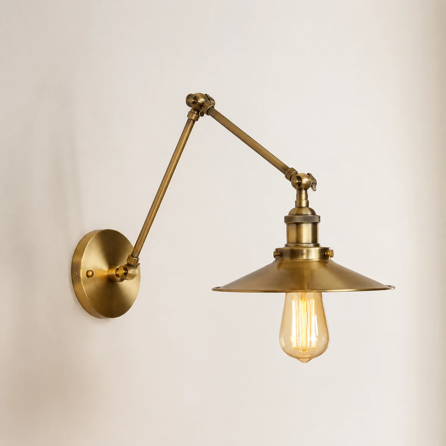 Alessio Verstellbare Wandleuchte Vintage, 15/20/30CM - Lumpaz