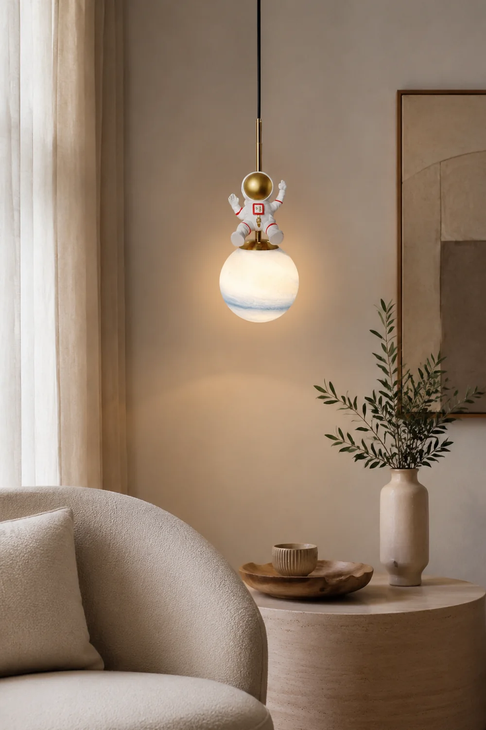 Minori Pendelleuchte, 2 Stile, ∅15CM - Lumpaz