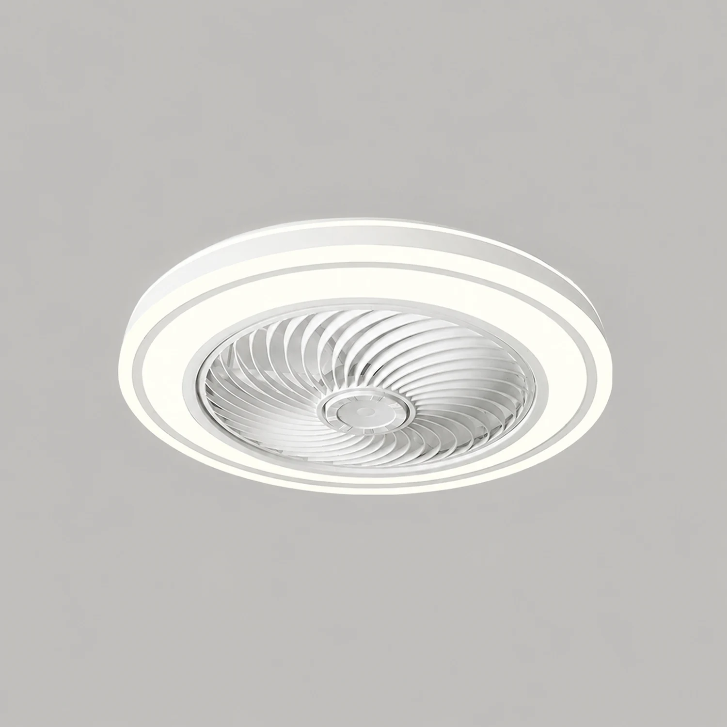 Quinn Deckenventilator mit Beleuchtung, 5 Farben, ∅48CM - Lumpaz