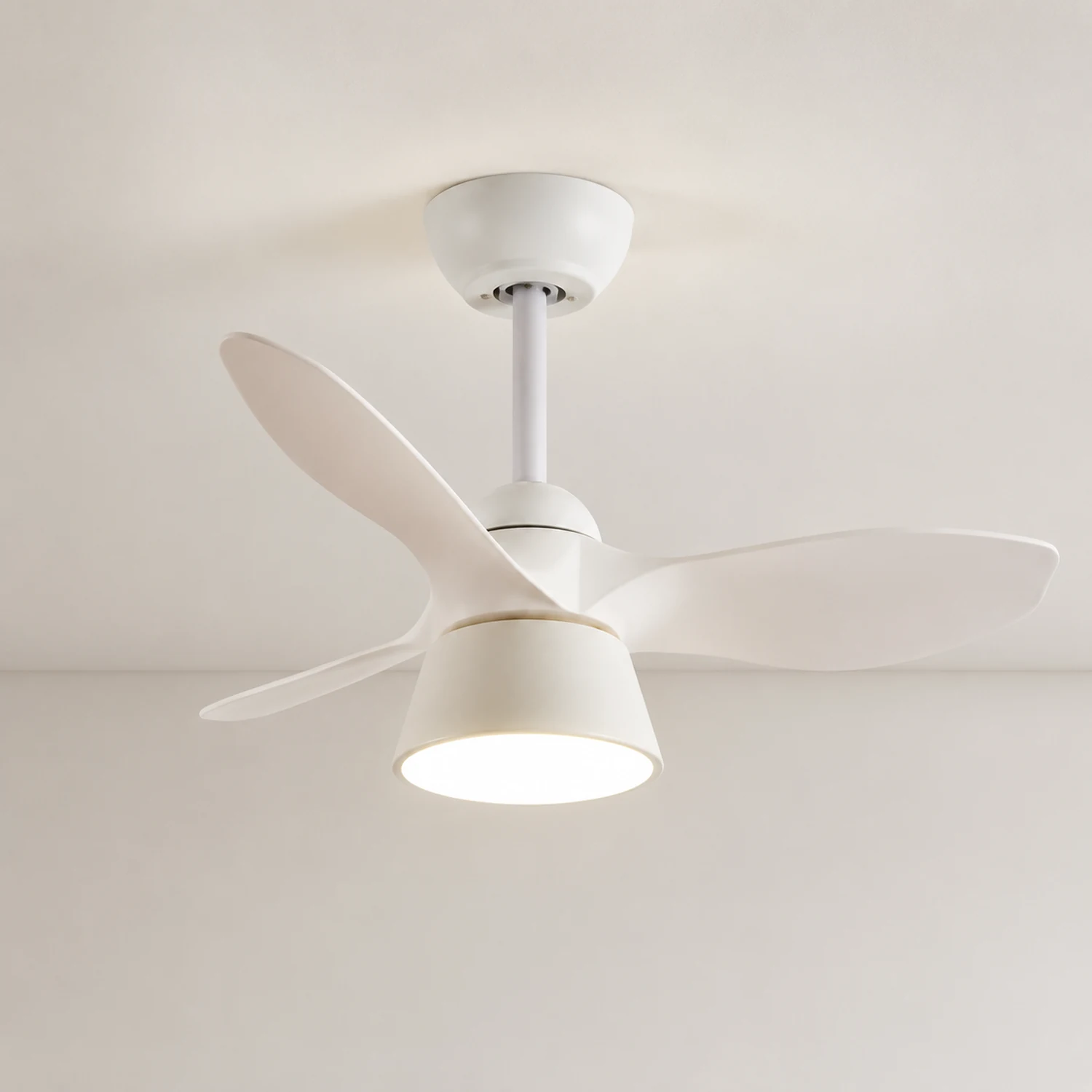 Walters Deckenventilator mit Beleuchtung, 3 Farben, L 84CM - Lumpaz