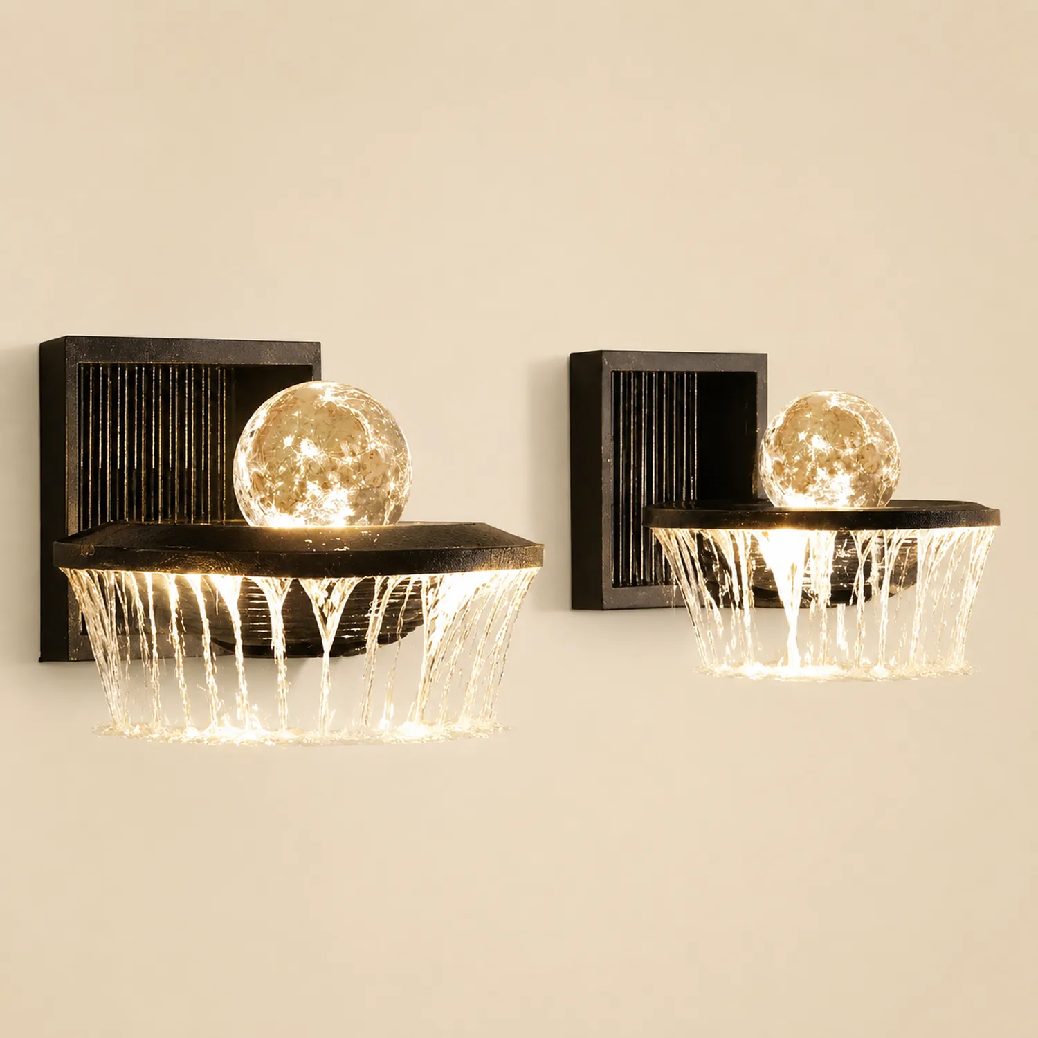 Elif Außenleuchte Solar, Mond, ∅20/30/40/50/60CM - Lumpaz