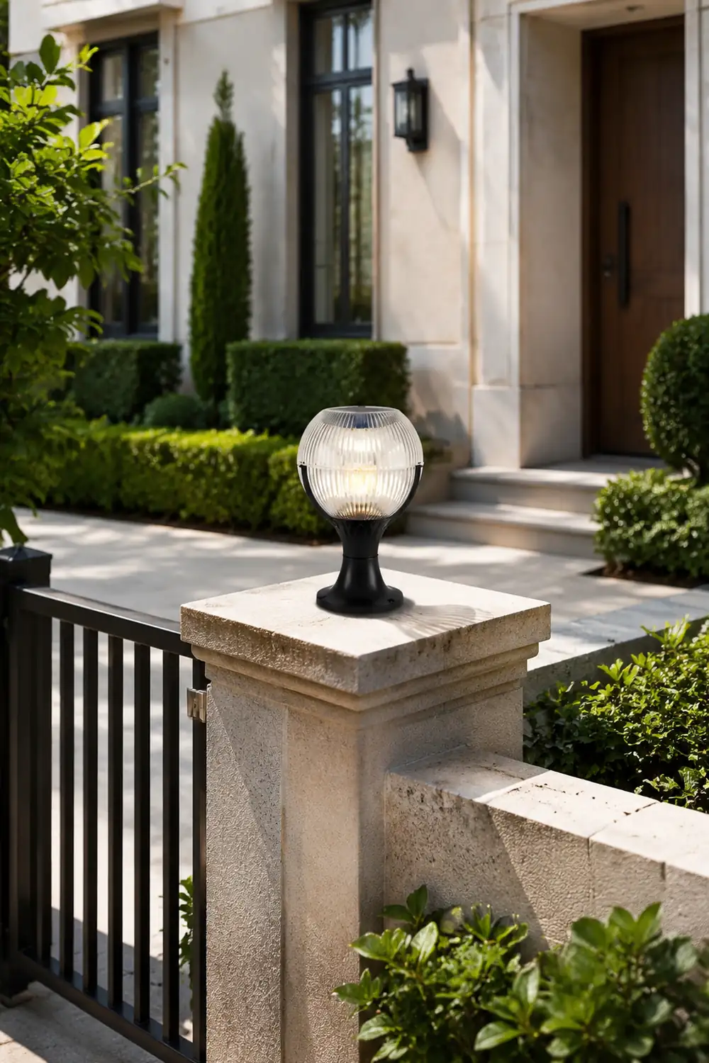 Hailie Außenleuchte Solar, ∅20/25/30CM - Lumpaz