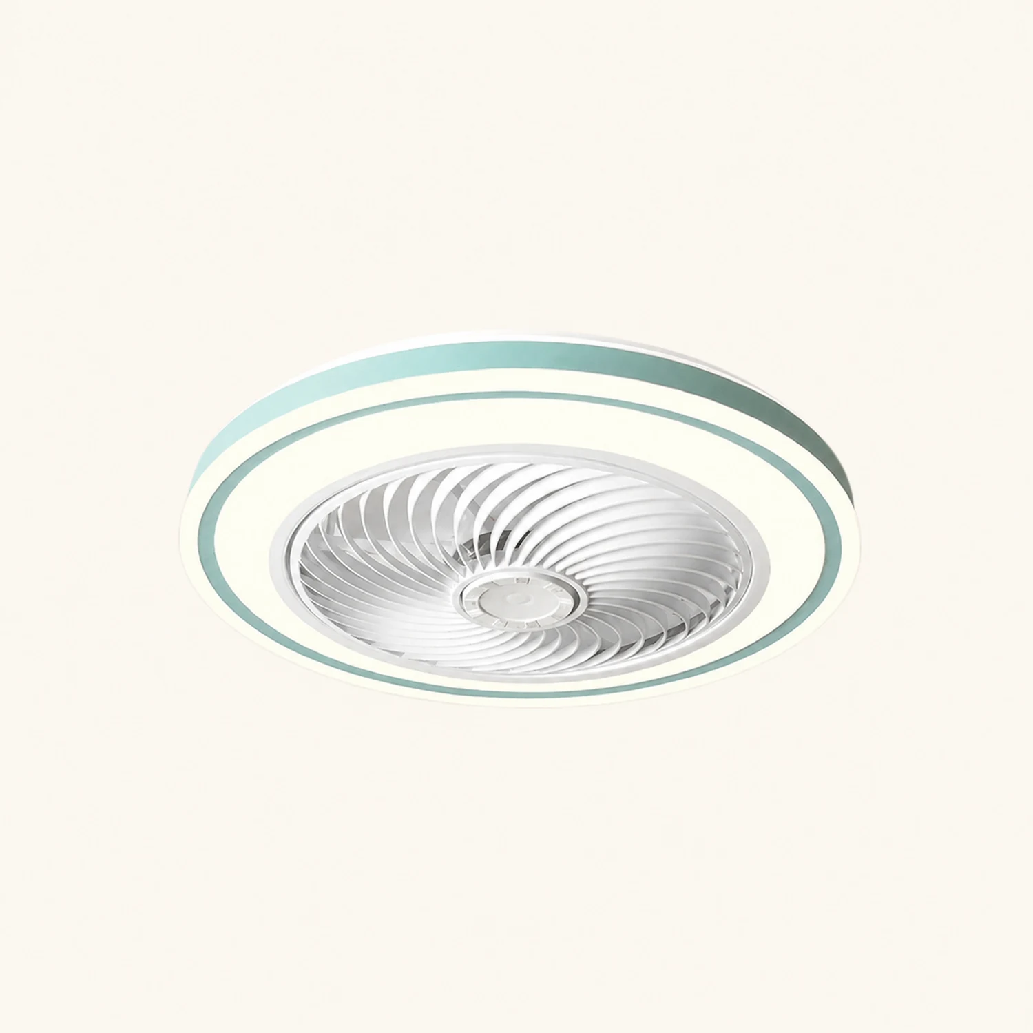 Quinn Deckenventilator mit Beleuchtung, 5 Farben, ∅48CM - Lumpaz
