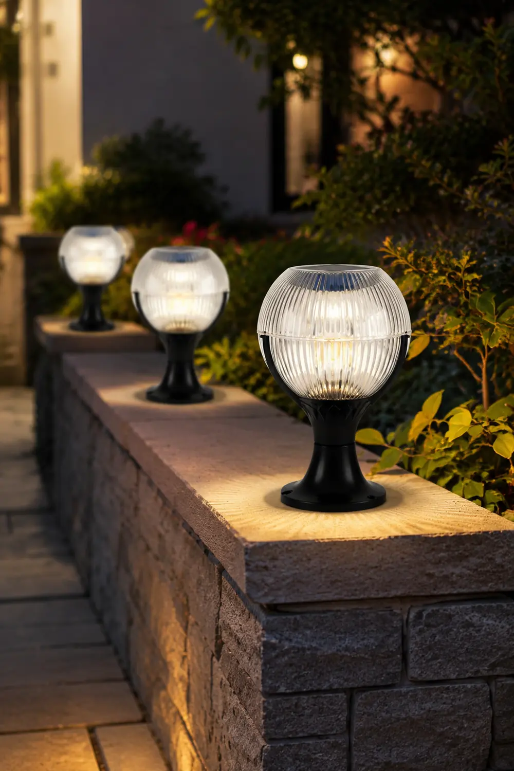 Hailie Außenleuchte Solar, ∅20/25/30CM - Lumpaz